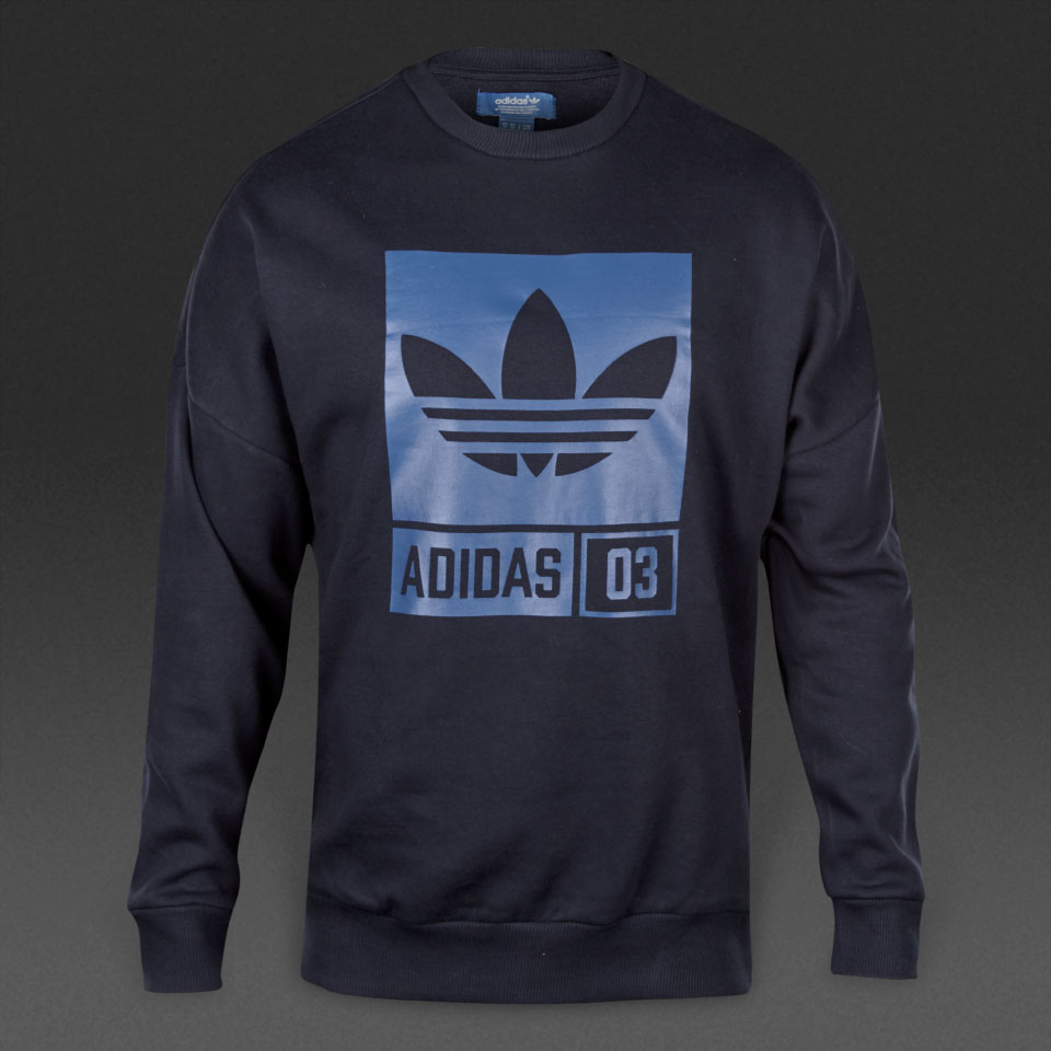 Adidas Originals Street Graphic Crew Legend Ink for Men
